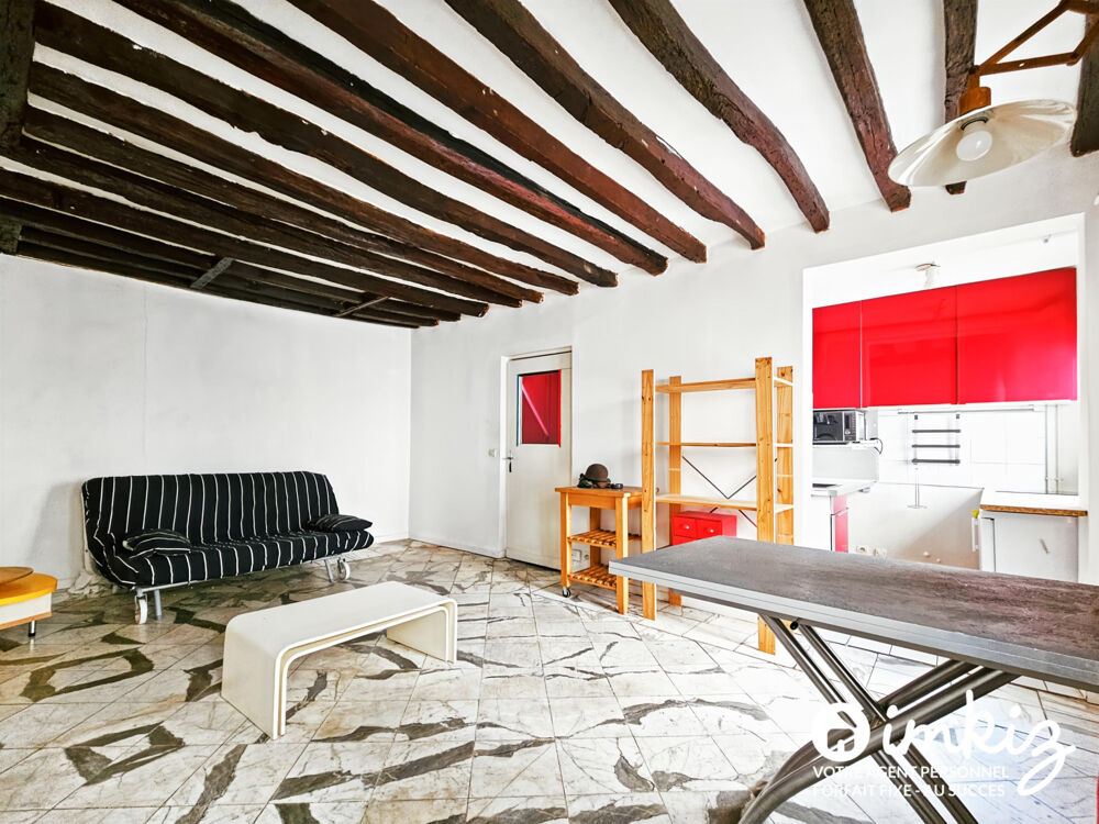 Vente Appartement Appart  2 pièces, duplex de 52m² au sol Paris 18