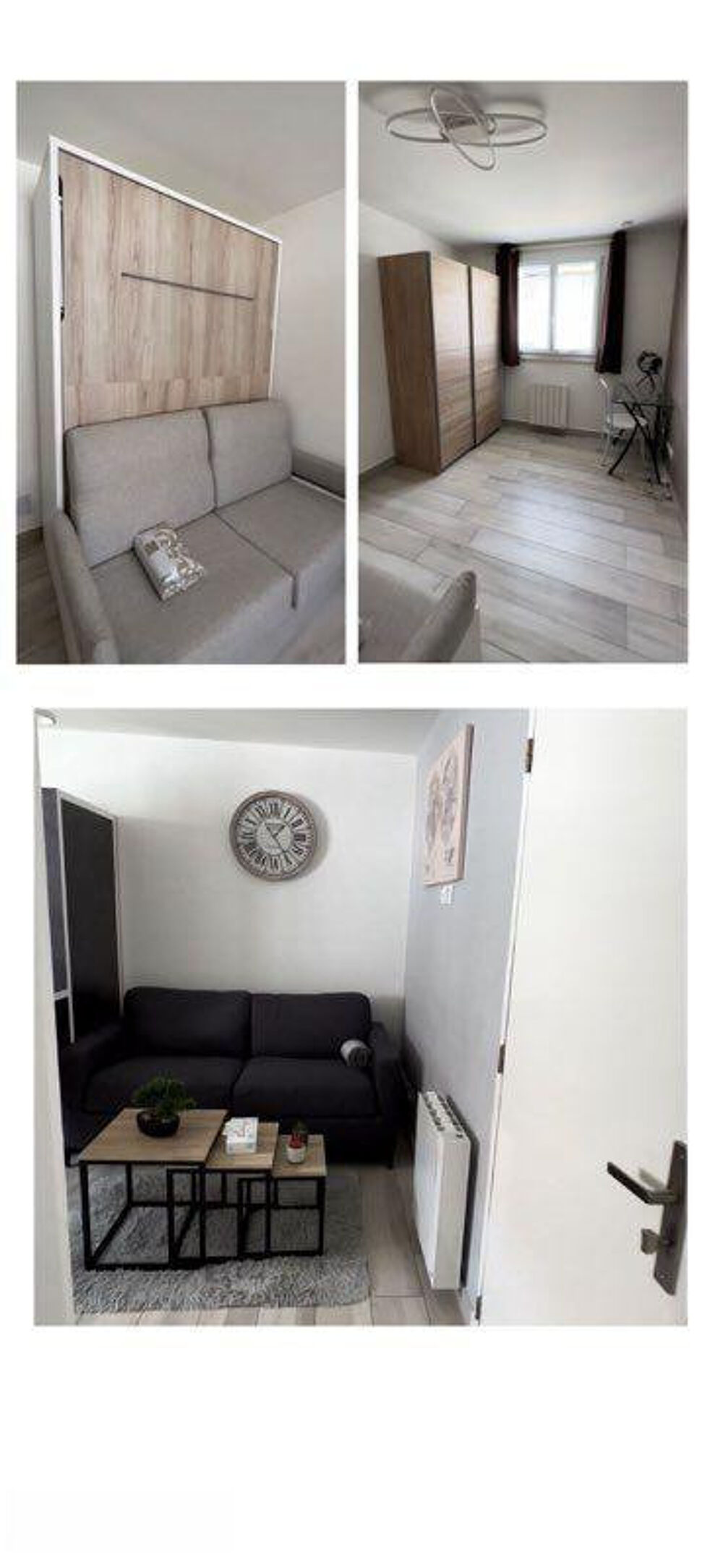 Location Appartement Beau F1 meublé 30m² à louer Grenoble
