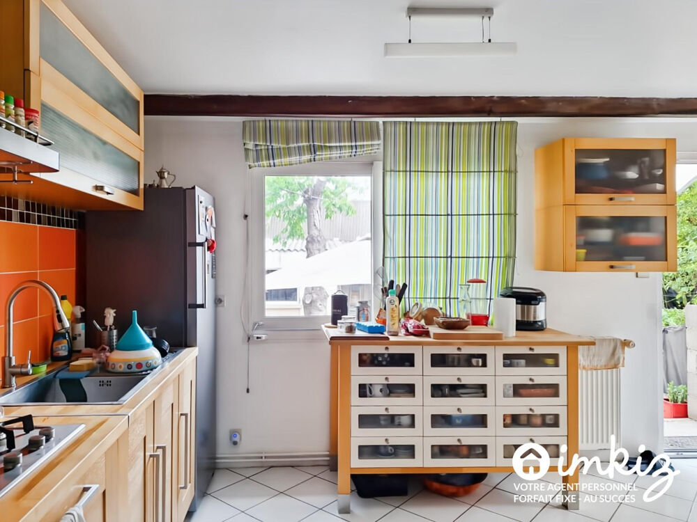 Vente Maison Maison 3 pièces 85,60 m² jardin mezzanine Stains