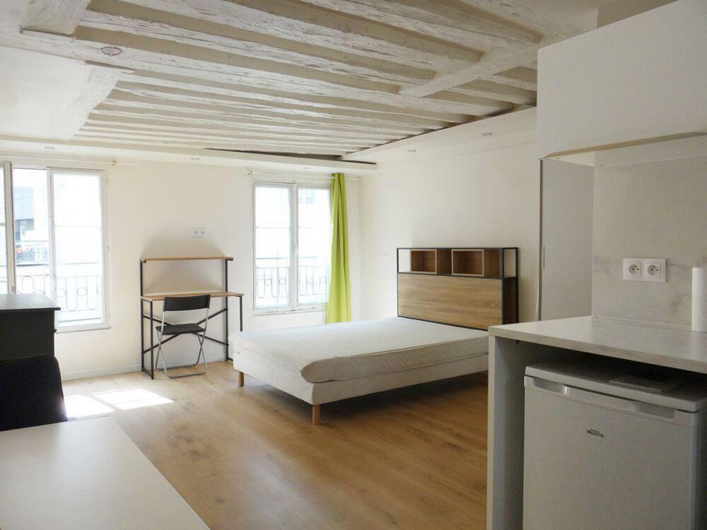 Location Appartement Grand studio rue du Pont aux Choux Paris 3