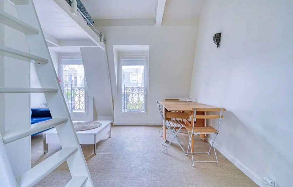 Location Appartement Charmant studio meublé 23m² avec mezzanine Paris 16