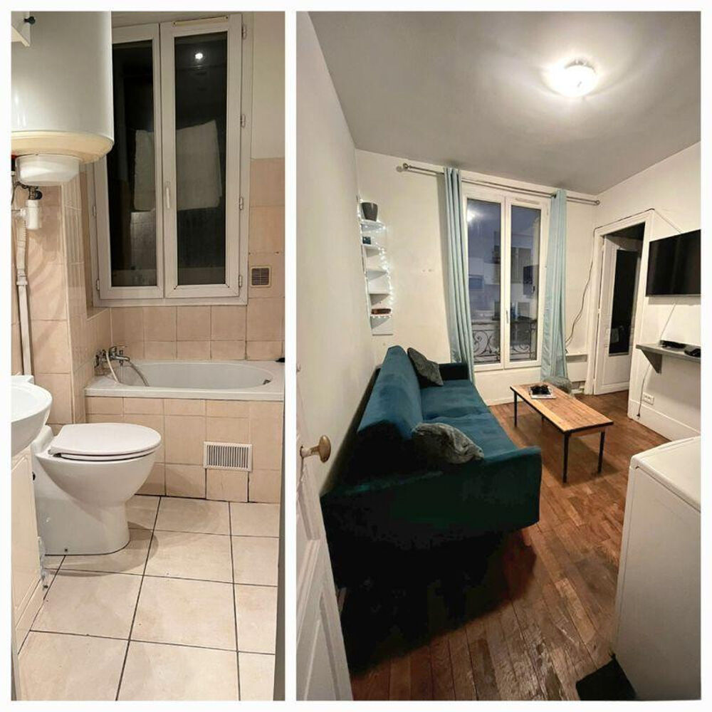 Charmant 2 pièces meublé  23 m²  Clichy