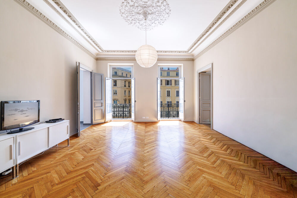 Nice Gioffredo - Magnifique appartement bourgeois de 6 pièces au coeur des commerces de la Place Massena et proche de la mer