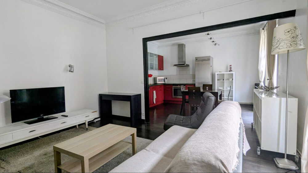 Location Appartement 2P meublé 60m² calme Père Lachaise avec cachet Paris 20