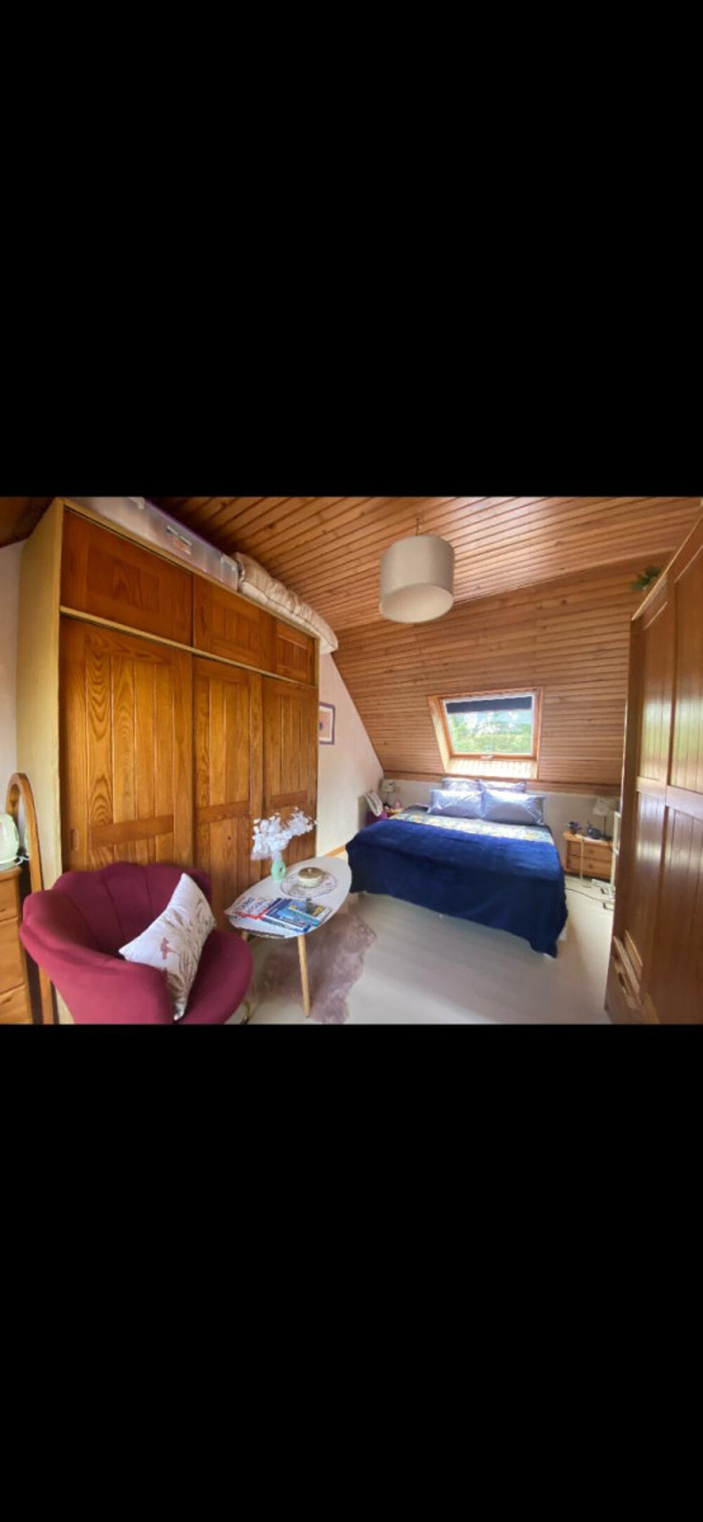 Grande chambre meublée au calme