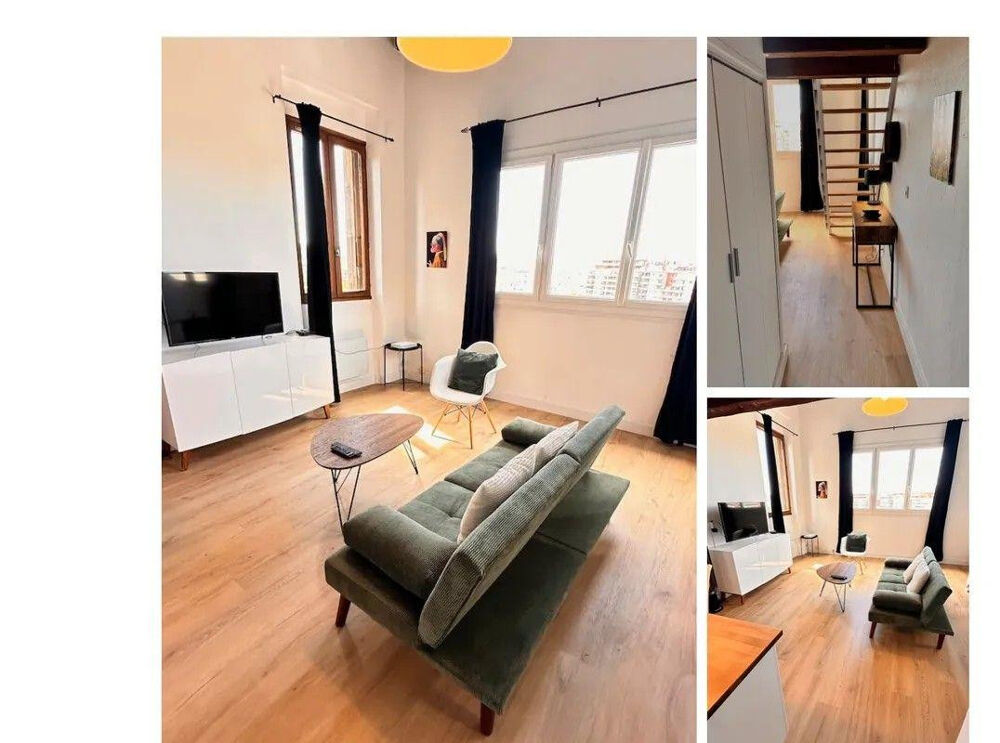 Location Appartement Beau 2P meublé 44m² face au Parc du centenaire Marseille 6