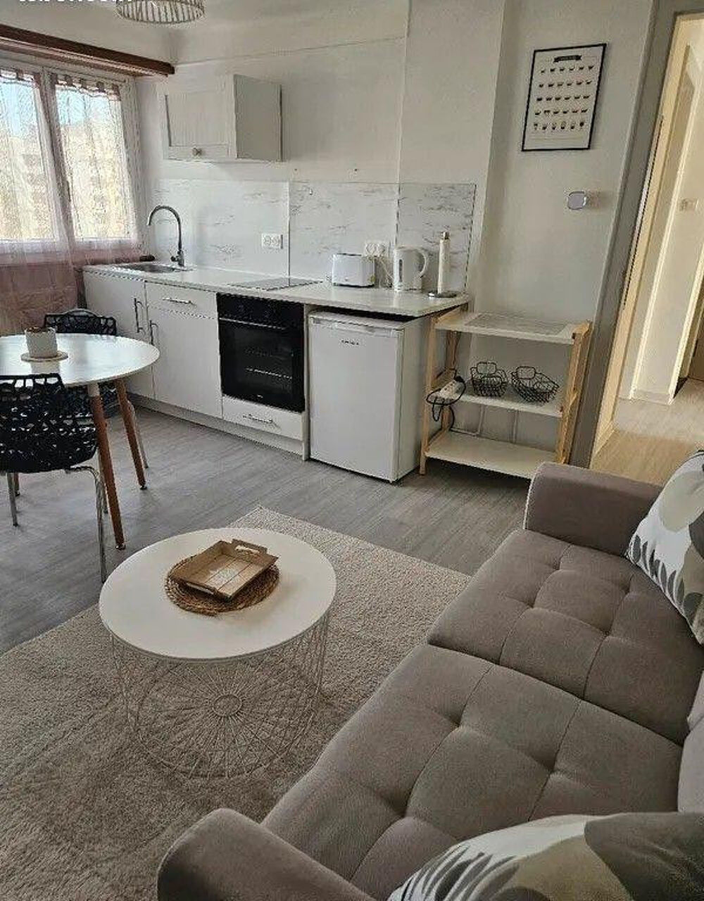 Location Appartement Beau 2P meublé 46m² sans vis à vis Strasbourg