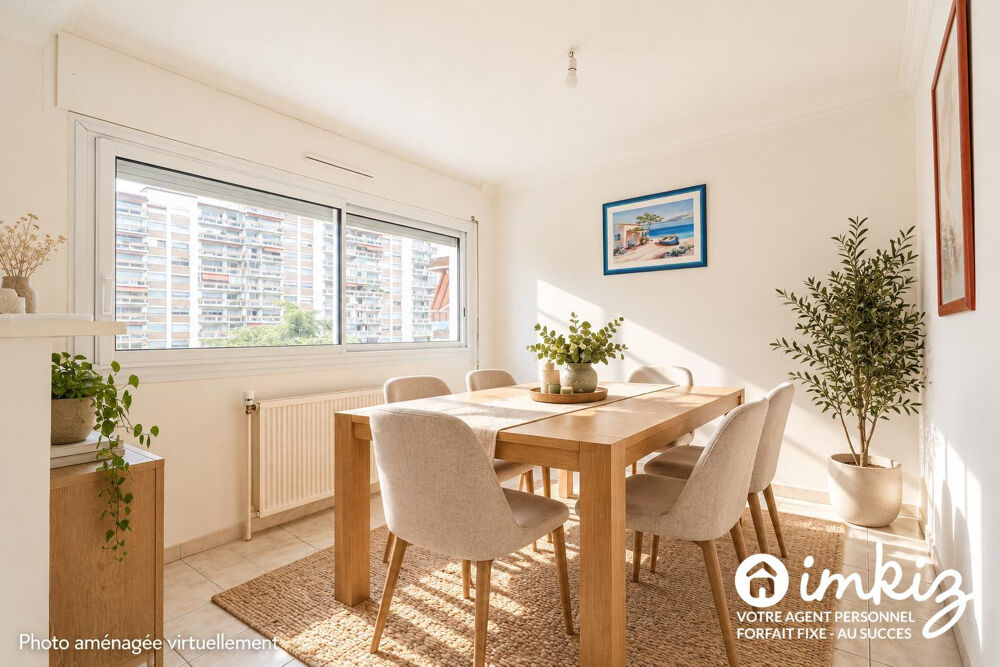 Dernier étage, vue dégagée, balcon 16m²