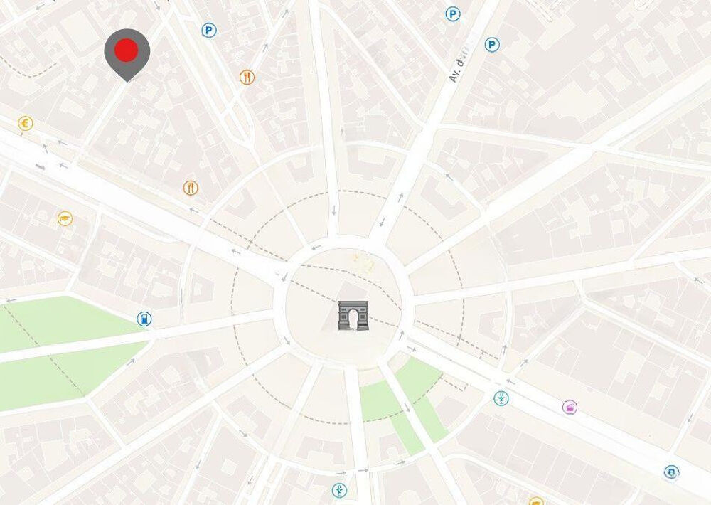 Location Appartement Appartement 2 pièces 32m2 Arc de Triomphe Paris 17