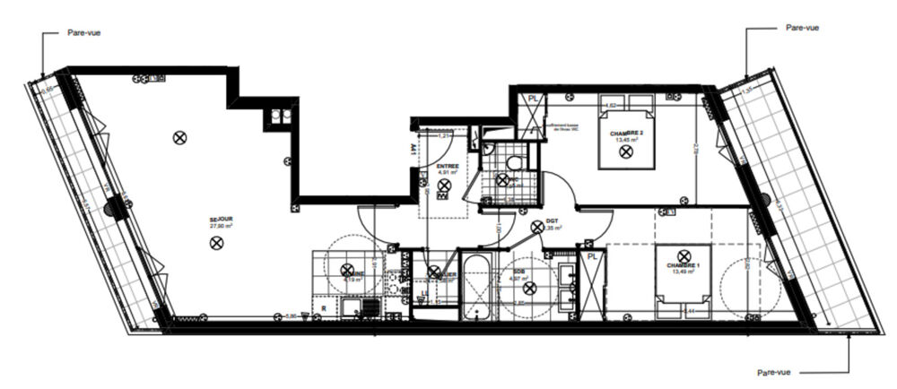 Vente Appartement Appartement de 75 m2 à Courbevoie Courbevoie