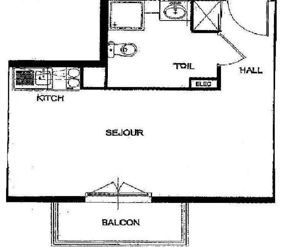 Location Appartement Beau studio meublé 27m² avec Parking + Balcon Nice