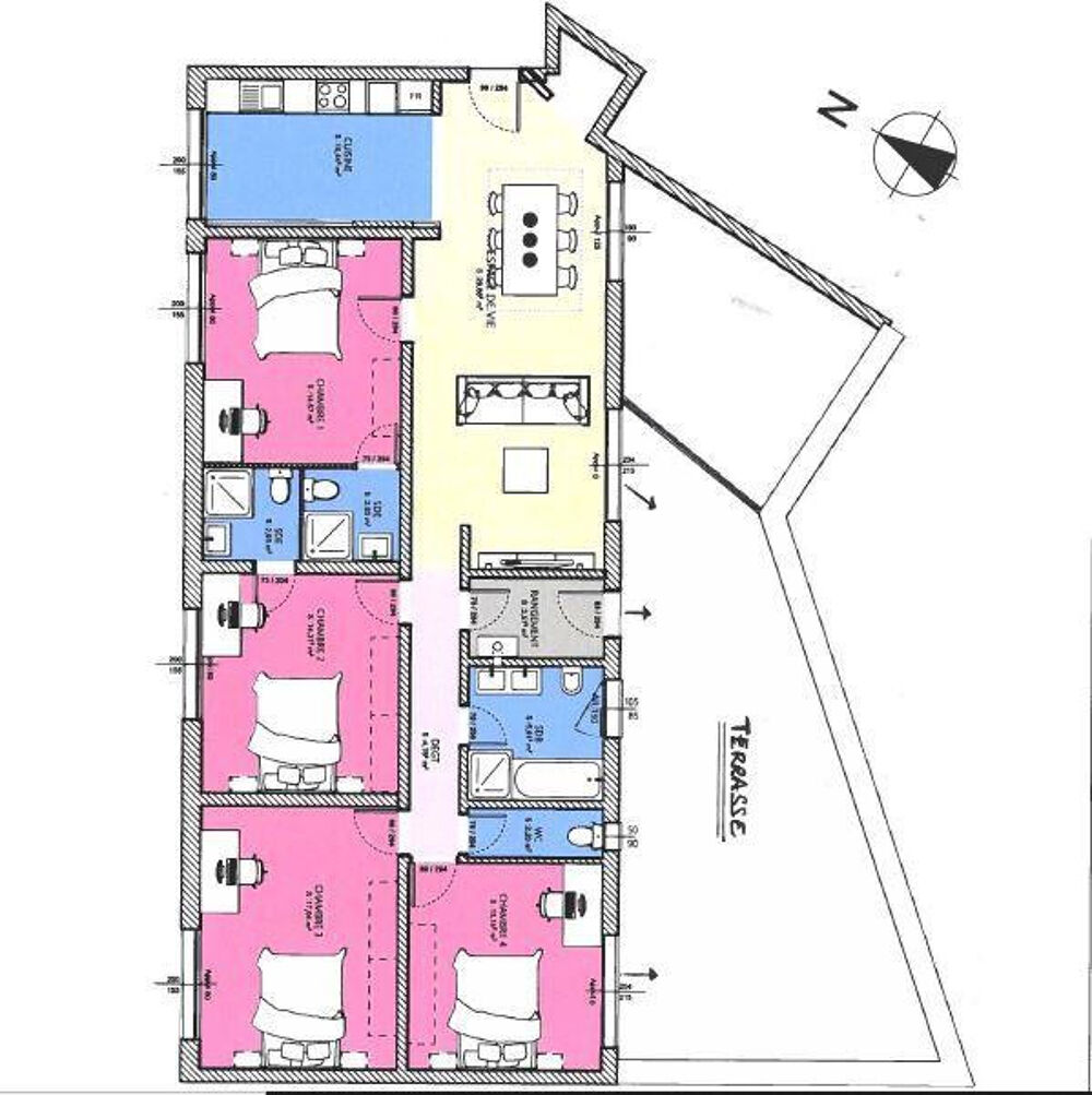 Location Appartement Loue chambre en colocation très lumineuse Vandoeuvre-lès-nancy