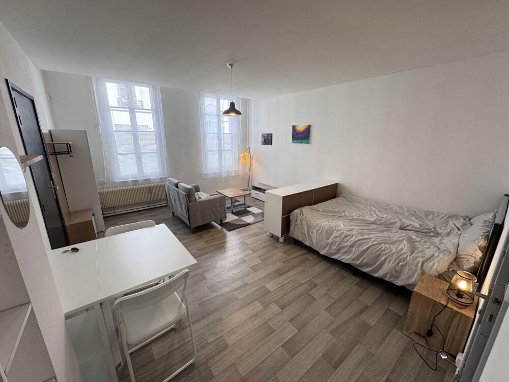 Location Appartement Grand T1 bis 29m2 meublé à louer Rouen