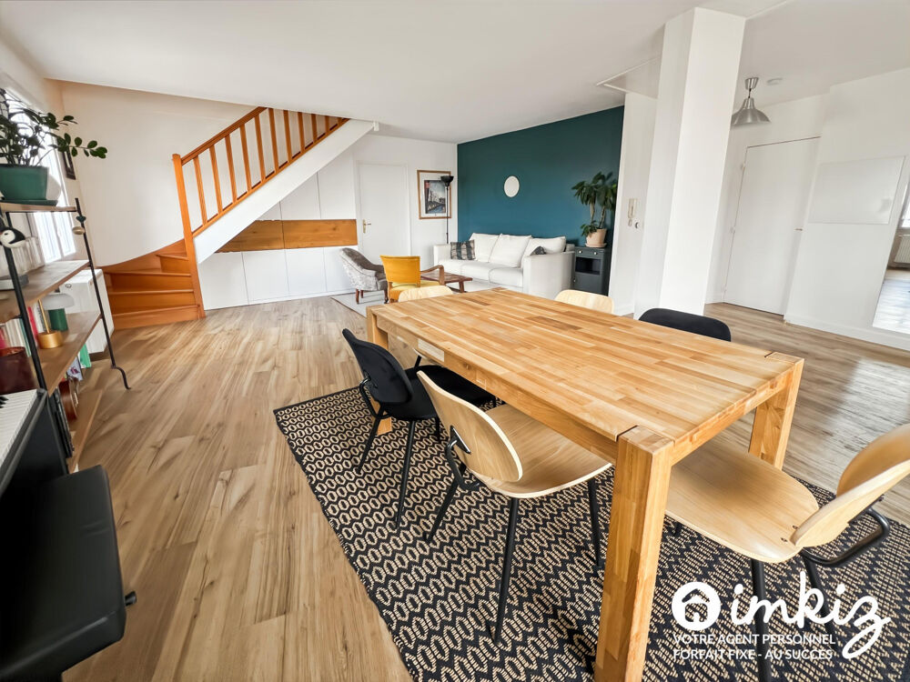 Vente Appartement Duplex 99m² rénové, terrasse - climatisé - 2 boxes Choisy-le-roi