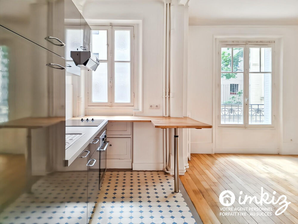 Vente Appartement Paris 15ème 44 m² traversant, calme et lumineux Paris 15