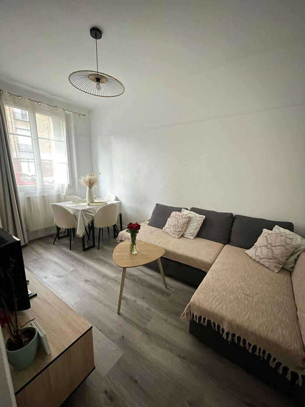 Beau T2 37m² rénové et meublé
