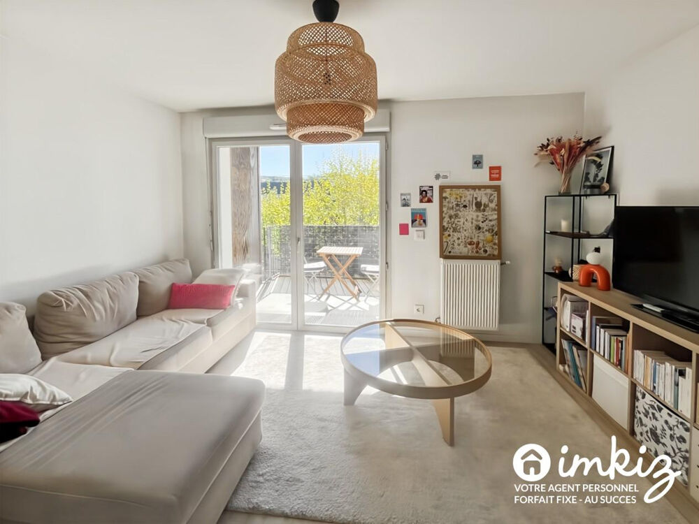 Appartement 2 p. Balcon, parking, proche tram