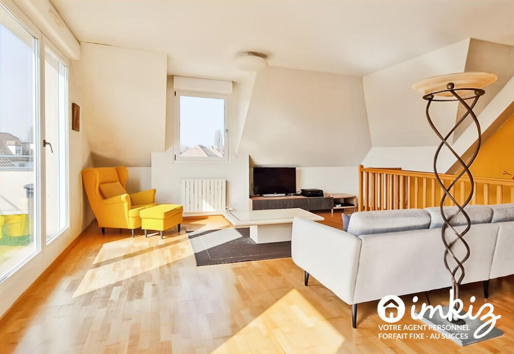 Vente Appartement Duplex attique 5P terrasse 2 garages- 156m² au sol Strasbourg
