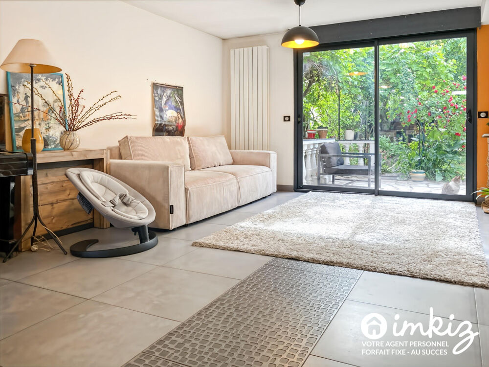 Maison familiale avec jardin, proche métro