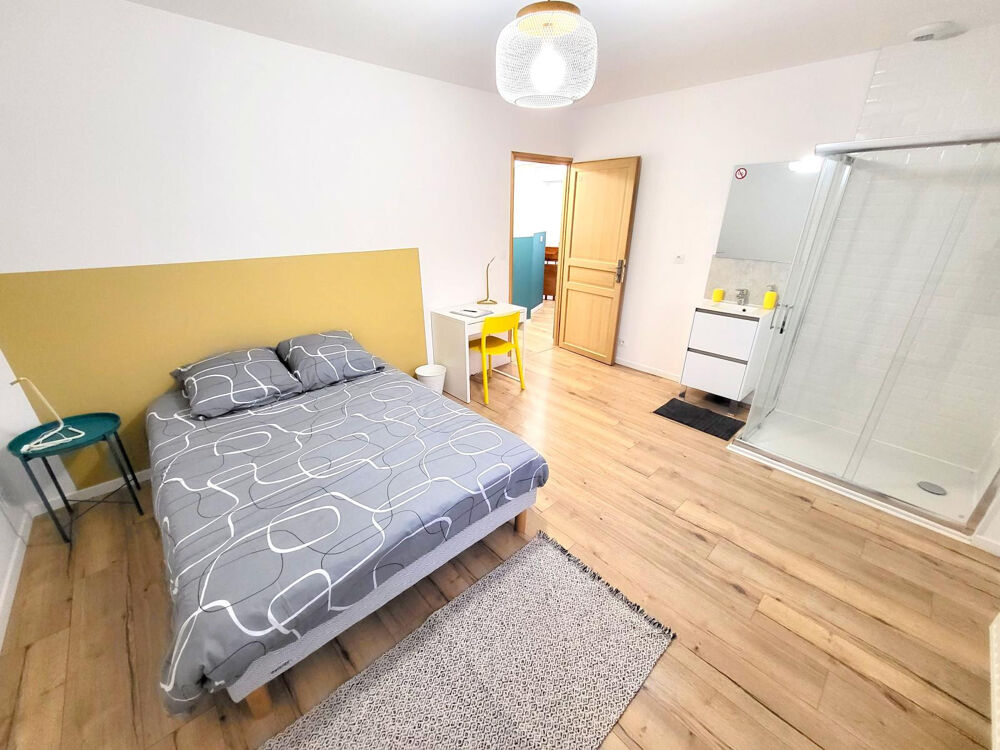 Chambre meublée SDB privative + garage