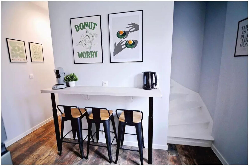 Location Appartement Chambre avec douche privée dans coloc Marbrerie Lille