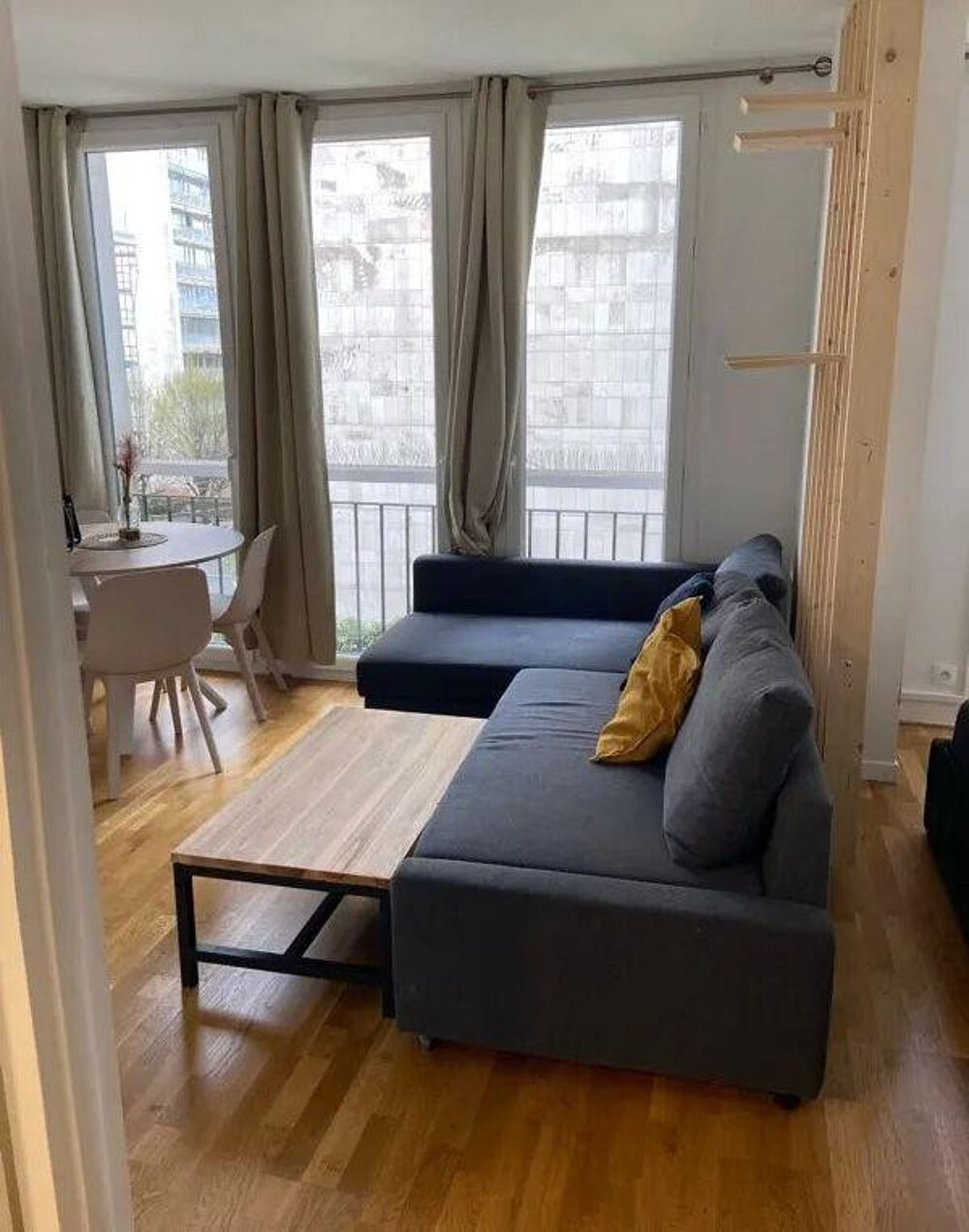 Location Appartement Beau studio meublé rénové 30m² calme et lumineux Boulogne-billancourt