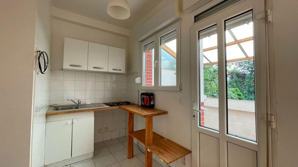 Location Appartement Studio 25 m2 avec terrasse avec vue sur Jardin Choisy-le-roi