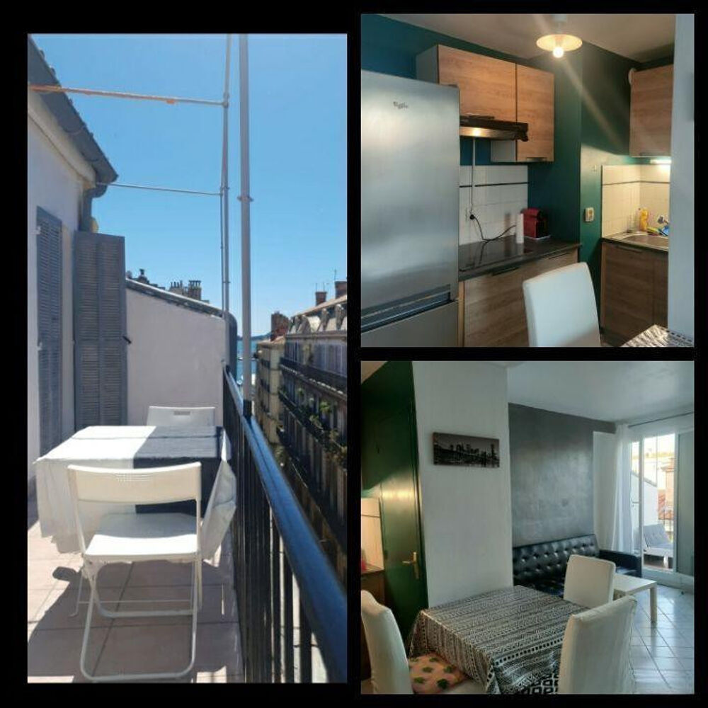 Location Appartement T3 Toulon Port Centre Ville vue mer Toulon