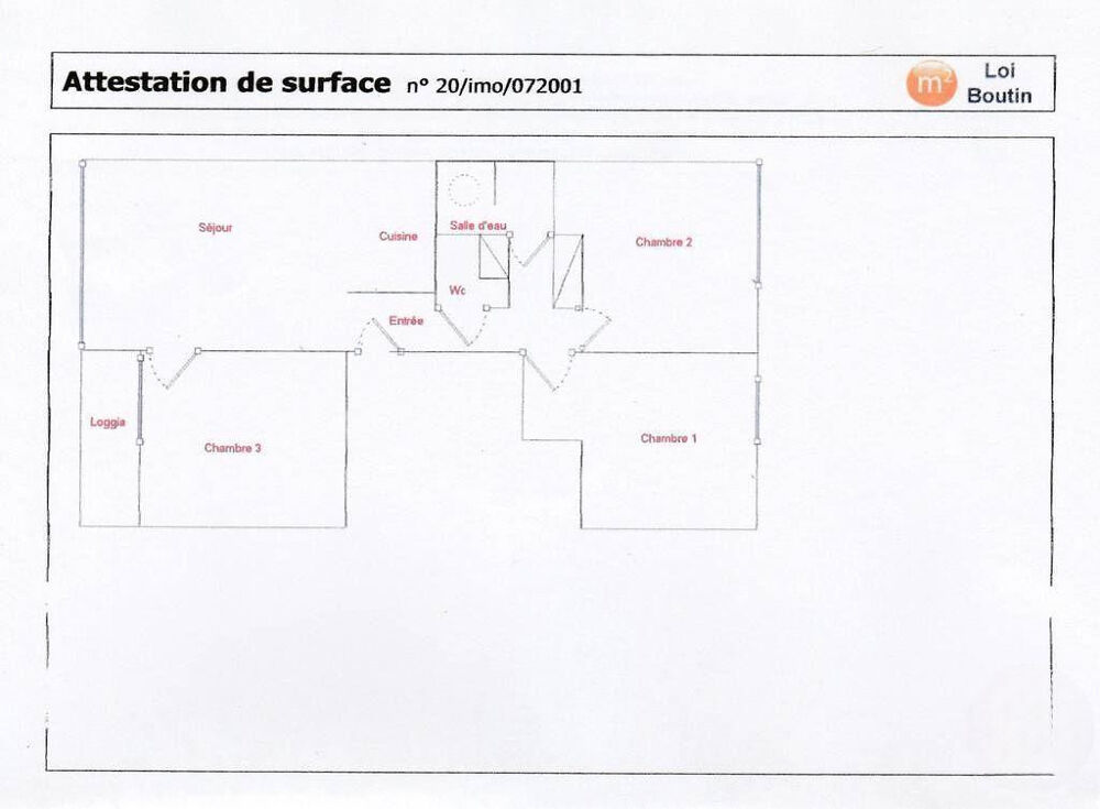 Location Appartement Chambre dans une colocation 61 m² Saint-Denis Saint-denis