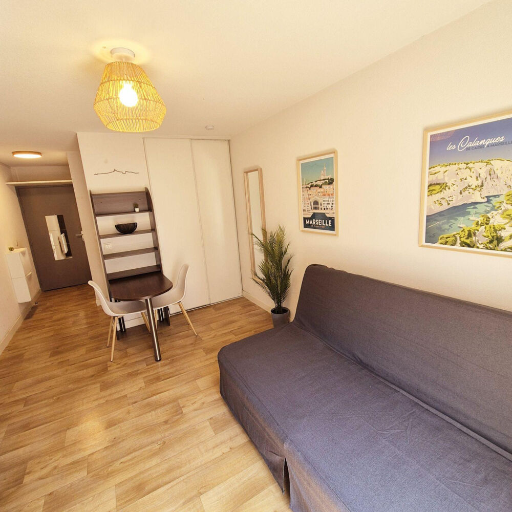 Location Appartement Location studio meublé 21m2 - Marseille St-Charles Marseille 3