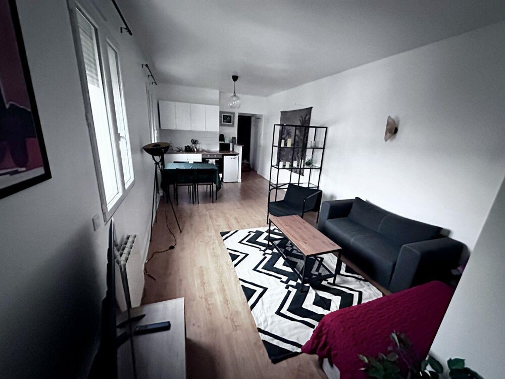 Location Appartement Beau 2P meublé 39m² avec jardin collectif à Ivry Ivry-sur-seine