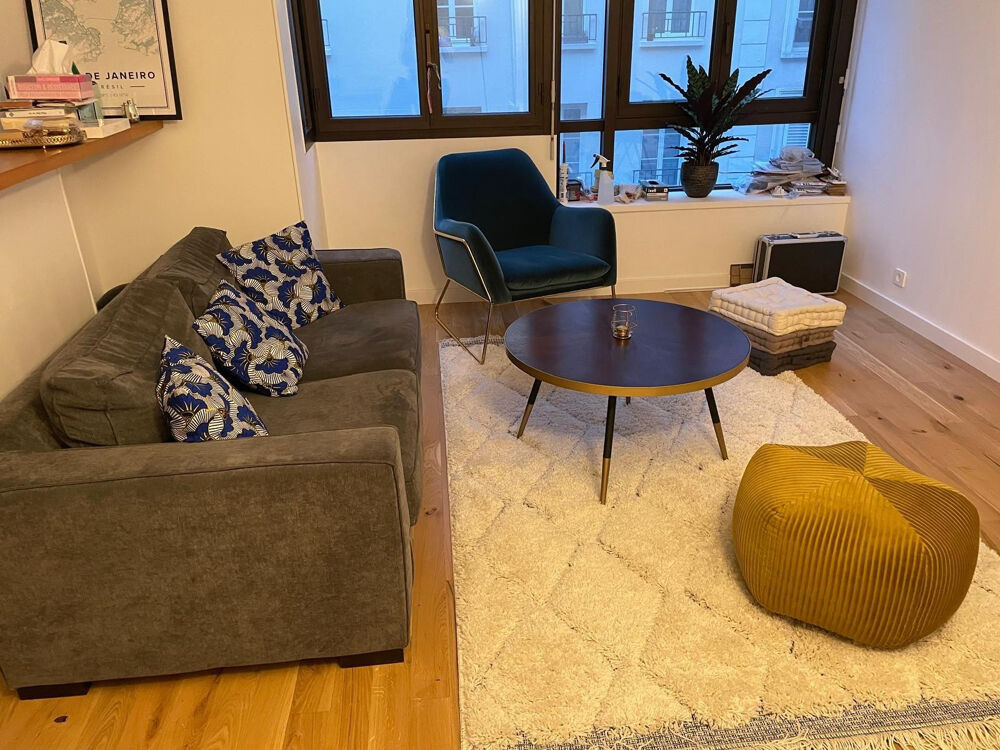 Location Appartement Charmant T2 de 46,14m2 meublé loué 1495€ C.C. Paris 19