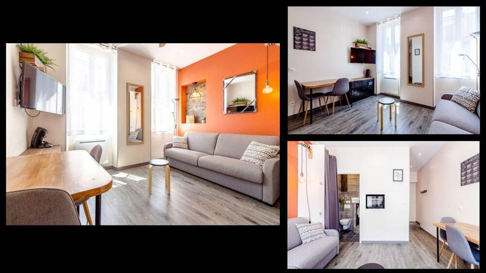 Location Appartement Studio meublé de standing 17m2 Marseille 5