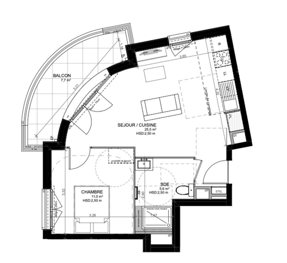 Appartement T2 - LHaÿ-les-Roses