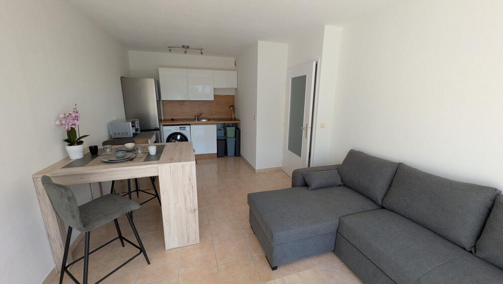 Location Appartement 2P meublé entièrement rénové +  Piscine et Tennis Mougins