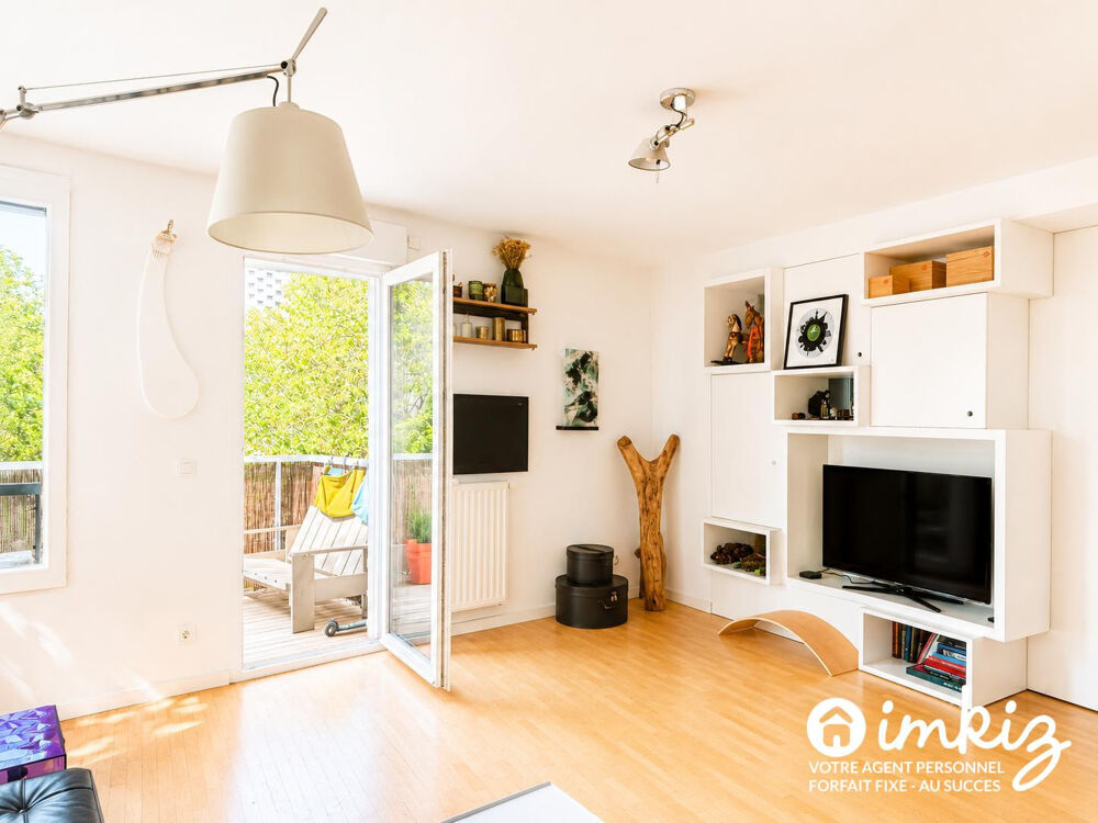 Vente Appartement 3 pièces avec  terrasse parking ascenseur 17e Paris 17