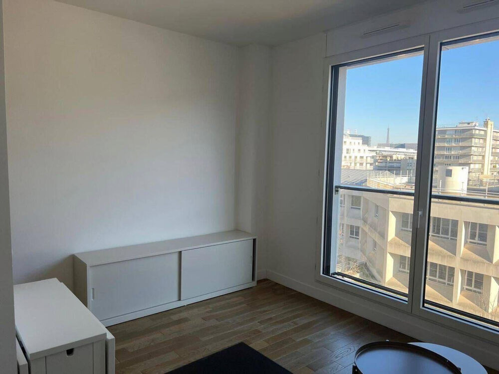 Location Appartement Beau studio meublé 27m² avec vue Tour Eiffel Issy-les-moulineaux
