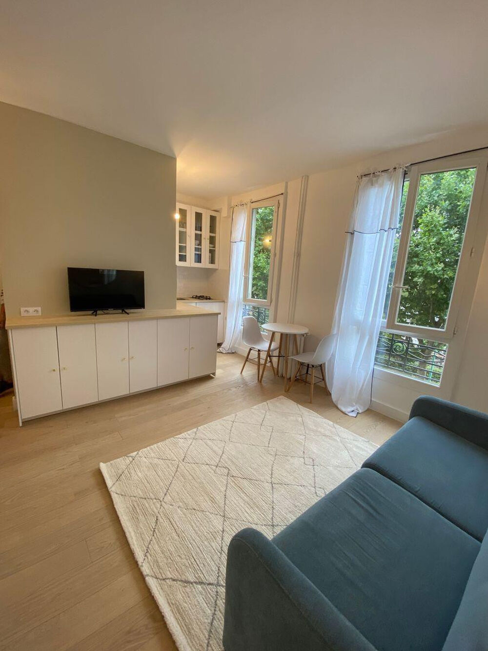 Location Appartement Studio meublé et équipé Gare Clichy-Levallois 21m2 Clichy