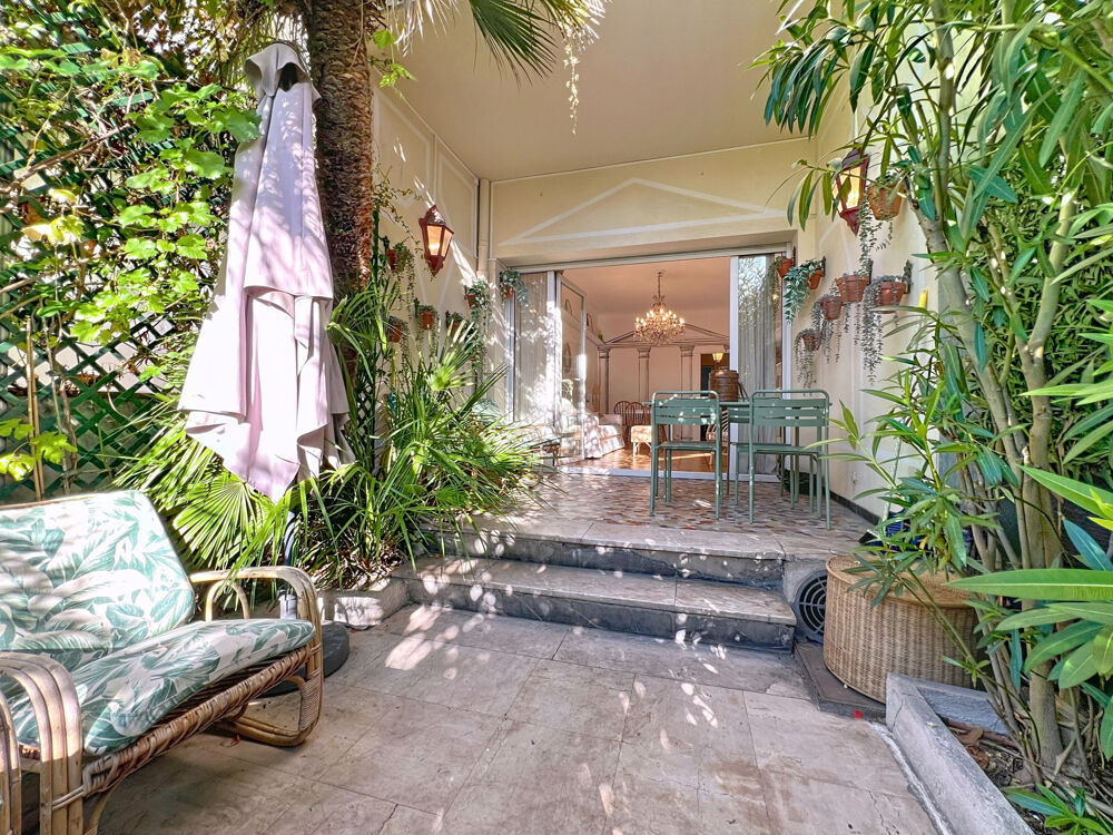 Vente Appartement Nice Promenade des Anglais - Beau 3 pièces 72 m² avec jardin en front de mer Nice