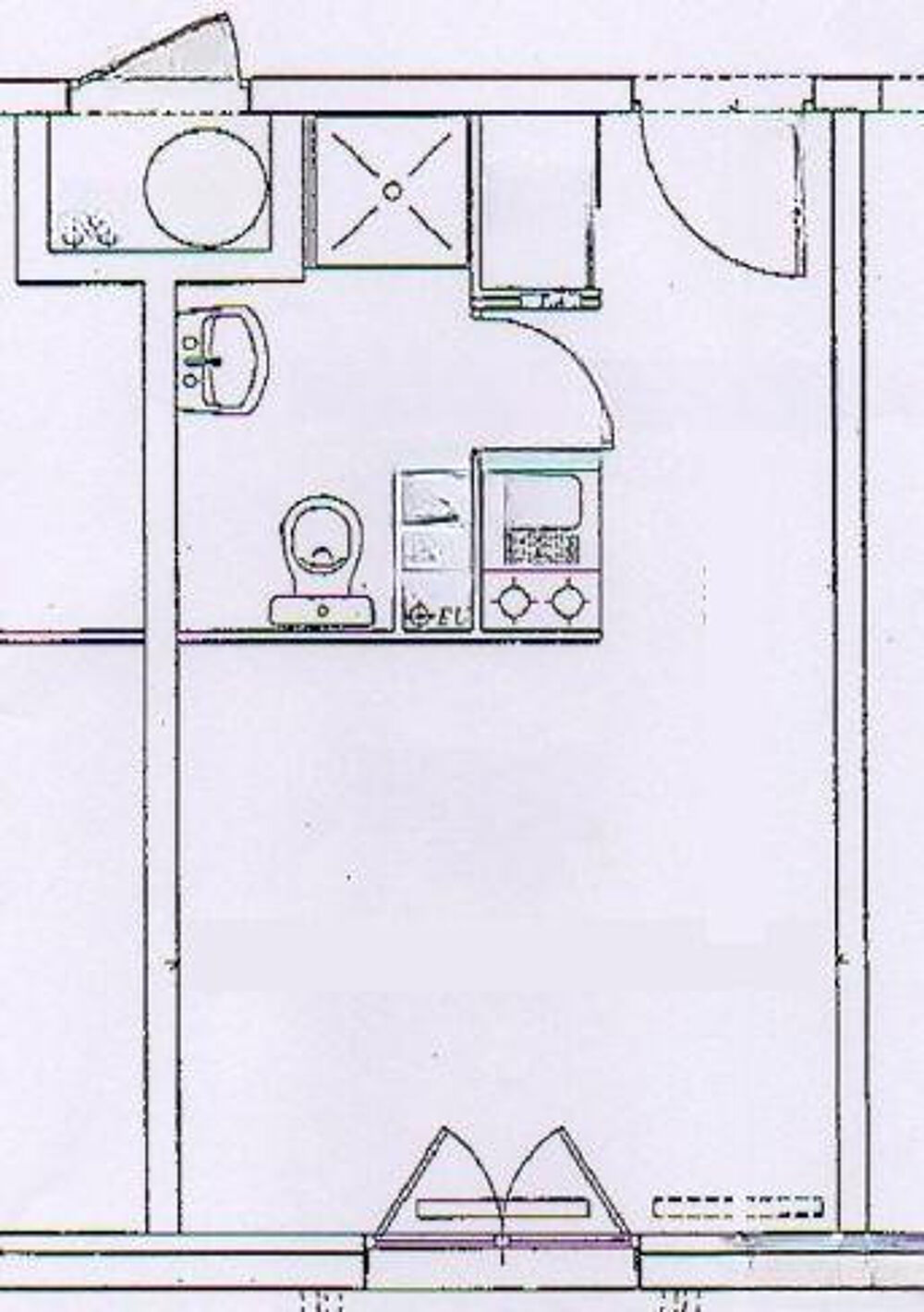 Location Appartement Beau studio étudiant Bron centre proche université Bron