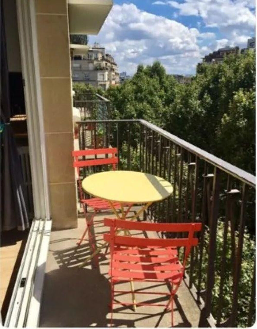 Location Appartement Beau studio meublé 32m² tout confort avec balcon Paris 16
