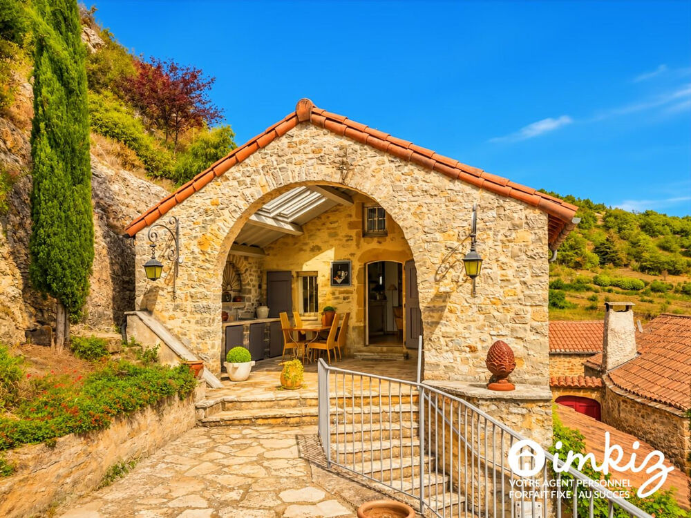 Vente Maison RARE  MAISON EN PIERRE VUE PANORAMIQUE VIADUC Comprégnac