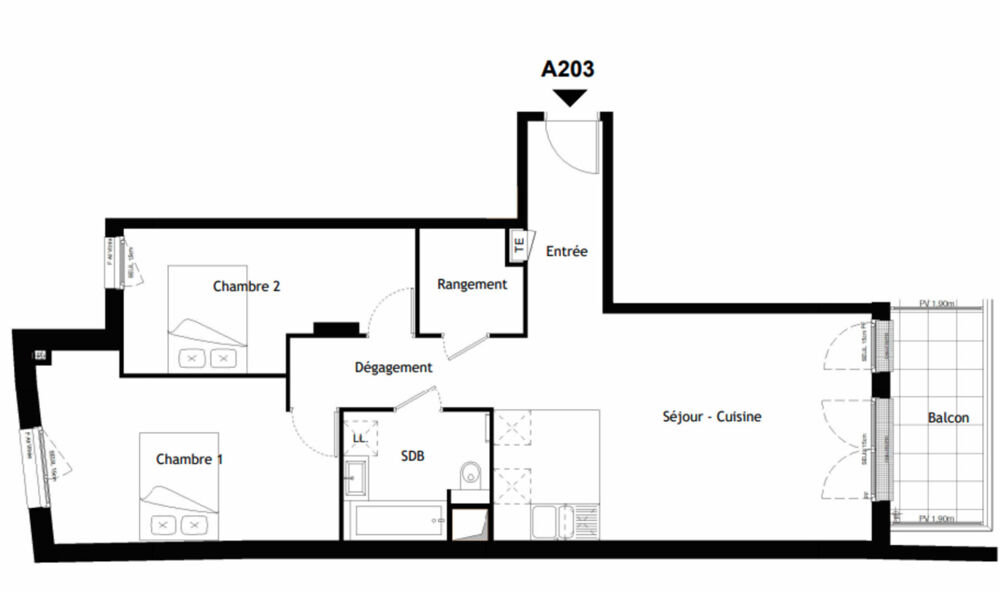 Vente Appartement Appartement 3 pièces à Issy les Moulineaux de 90m2 Issy-les-moulineaux