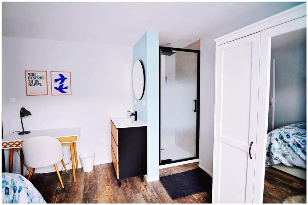 Location Appartement Chambre avec douche privée dans coloc Marbrerie Lille