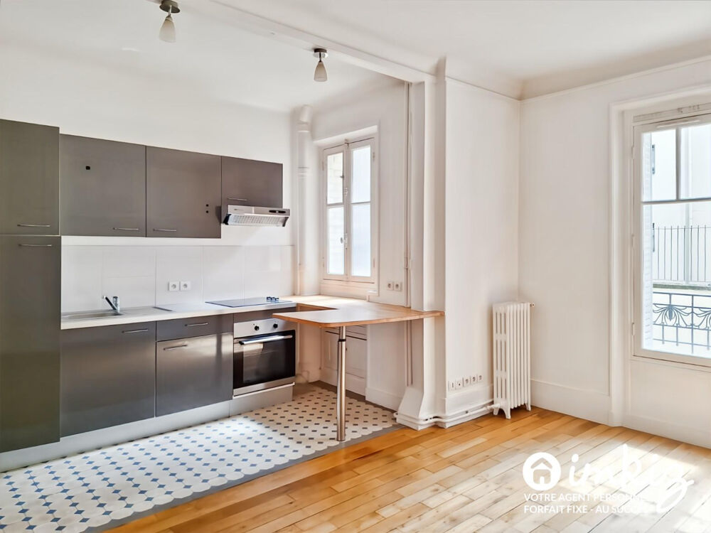 Vente Appartement Paris 15ème 44 m² traversant, calme et lumineux Paris 15