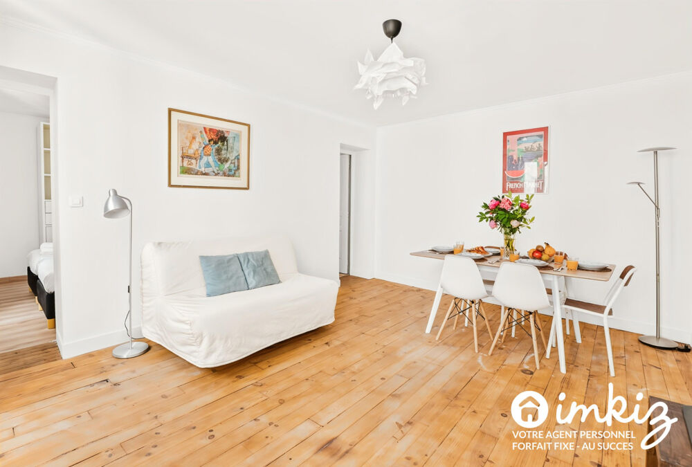 Vente Appartement Paris 10ème 3 pièces 58 m² calme sur cour à neuf Paris 10