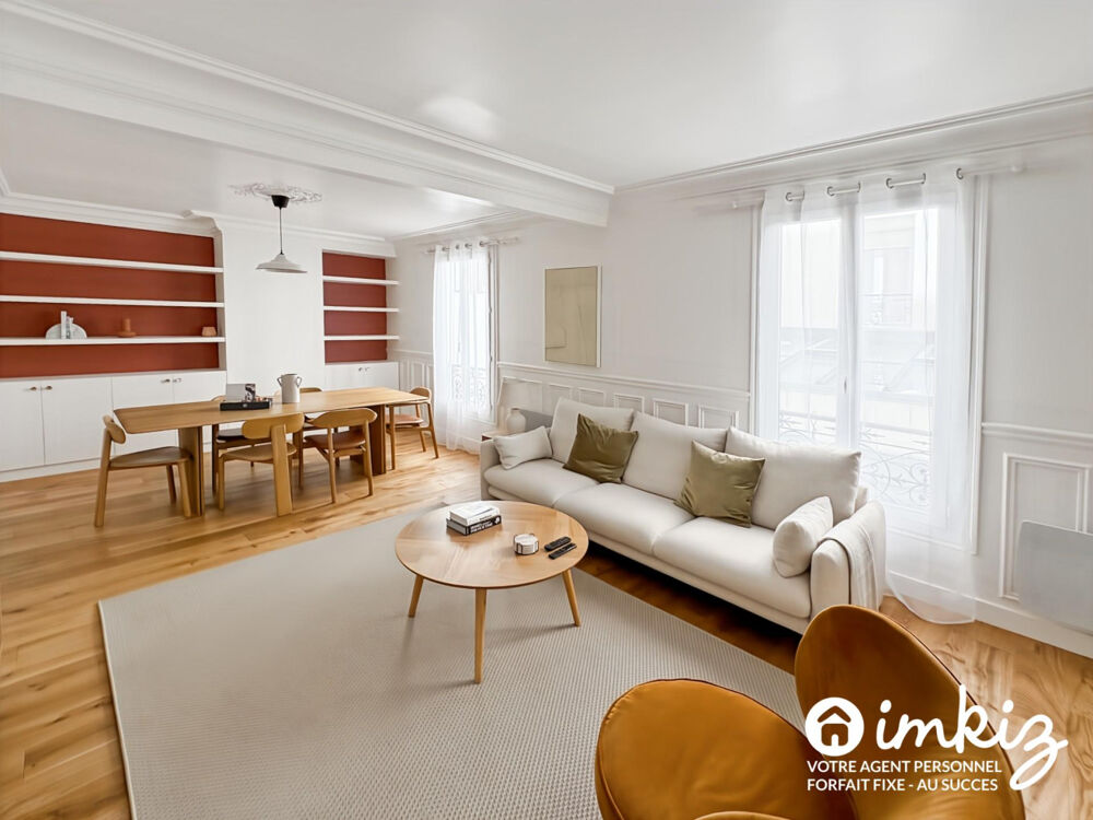 Vente Appartement Appartement 51 m² - Charme de l'ancien - Paris 9 e Paris 9