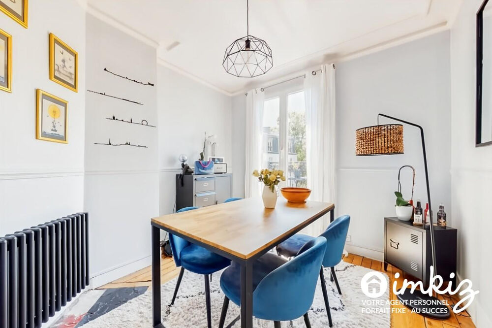 Vente Appartement Duplex 3 pièces avec balcon et dépendance Paris 19