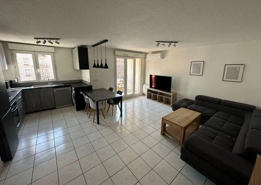 Location Appartement Beau T2 meublé 47m² quartier de l'estacade Grenoble