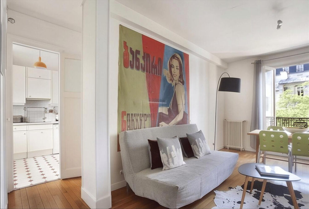 Location Appartement Beau 2P meublé 51m²  Villiers/Levis Paris 17